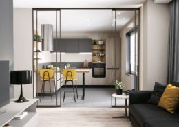 la casa moderna cucina angolo bella funzionale 01